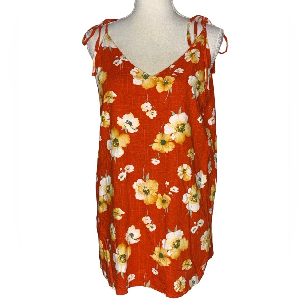 Style Rack Tunic Tank Linen Blend